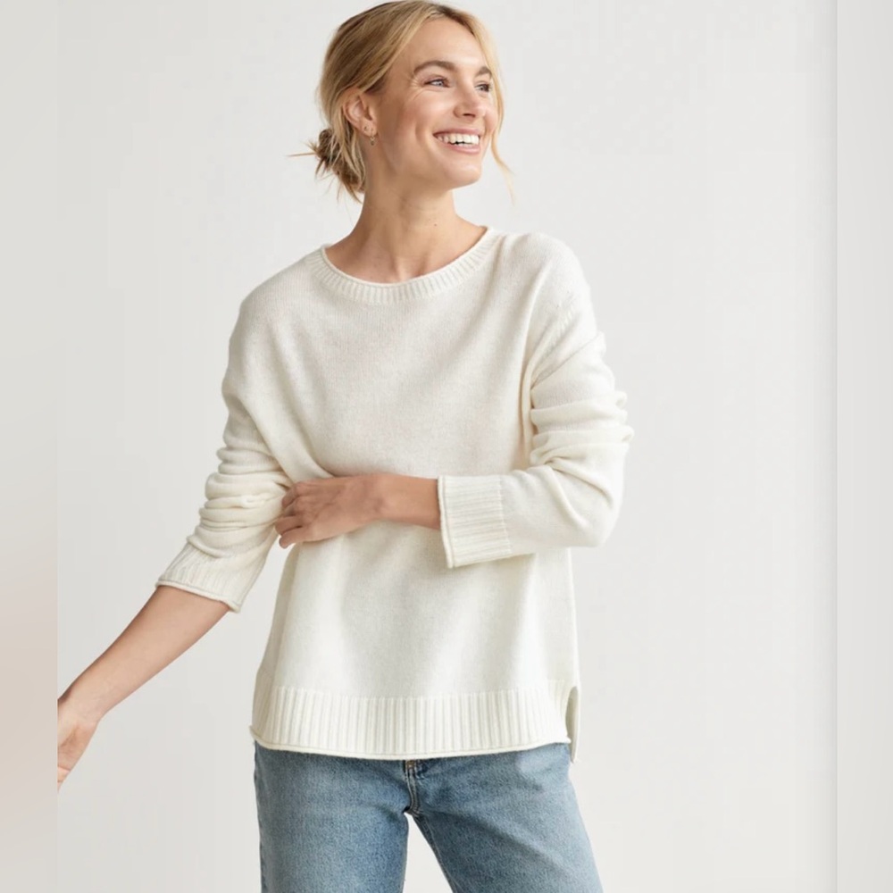Jenni Kayne Everyday Sweater, S, Ivory